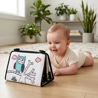 Livre bebe en tissus