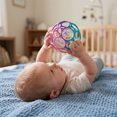 Balle sensorielle bébé