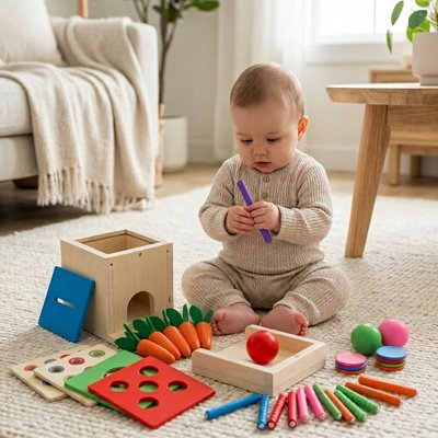 Cube d'activite bebe