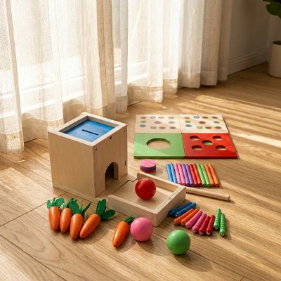Cube d'activite bebe