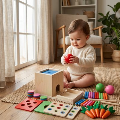 Cube d'activite bebe