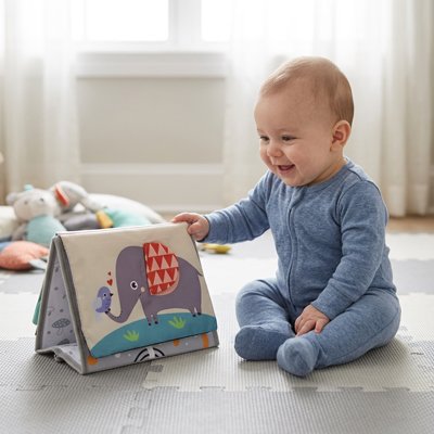 Livre bebe en tissus