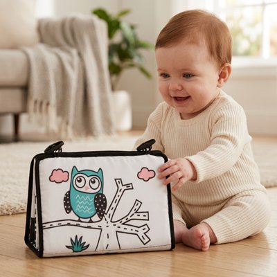 Livre bebe en tissus