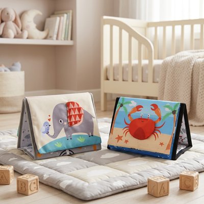 Livre bebe en tissus