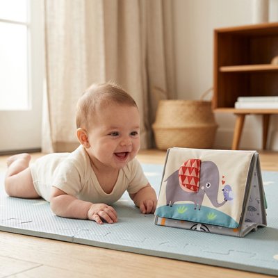 Livre bebe en tissus