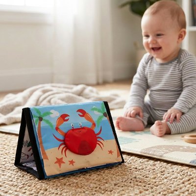 Livre bebe en tissus