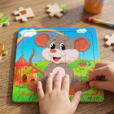 Puzzle bois 